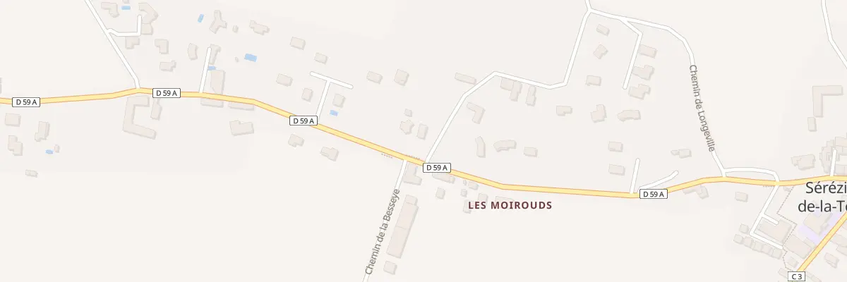 Plan du 5249 Les Moirouds à Sérézin-de-la-Tour