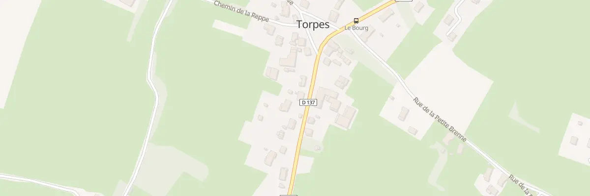 Plan du 4 Rte de Saint-germain du Bois à Torpes