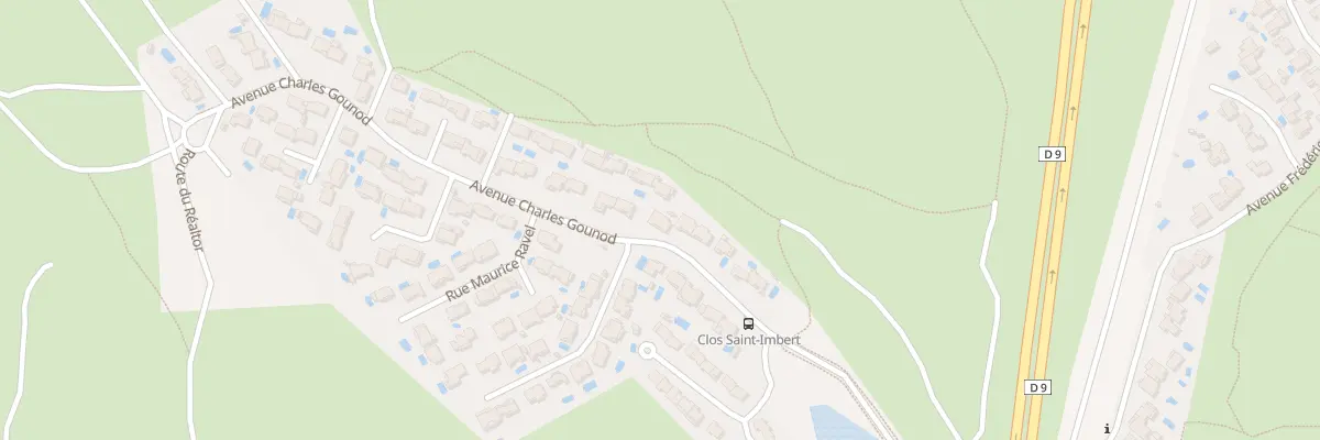 Plan du 12 Av Charles Gounod à Cabriès
