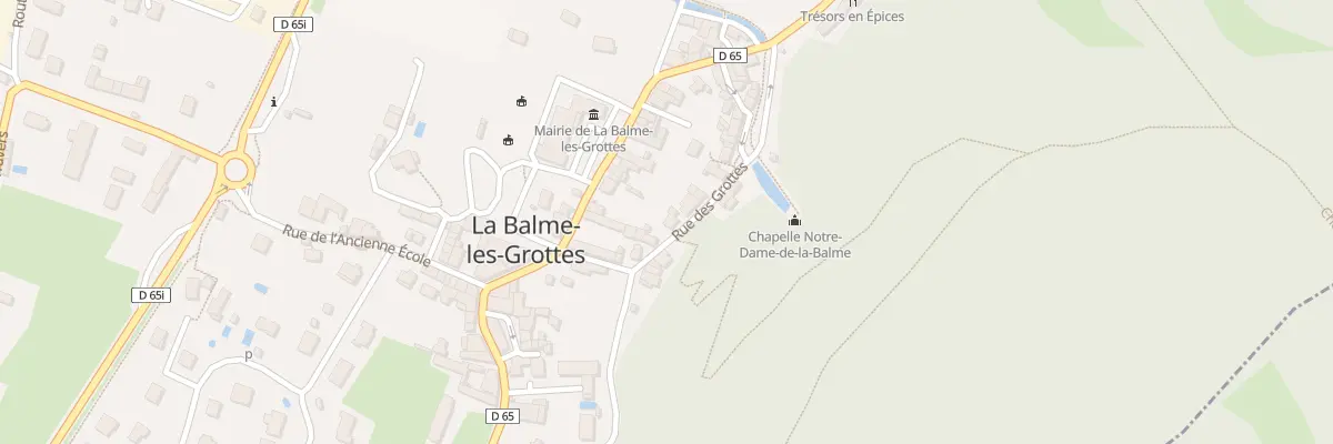 Plan du 8 Rue des Grottes à La Balme-les-Grottes