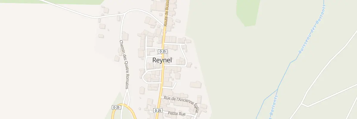 Plan du 2 Rue du Pillet Vert à Reynel