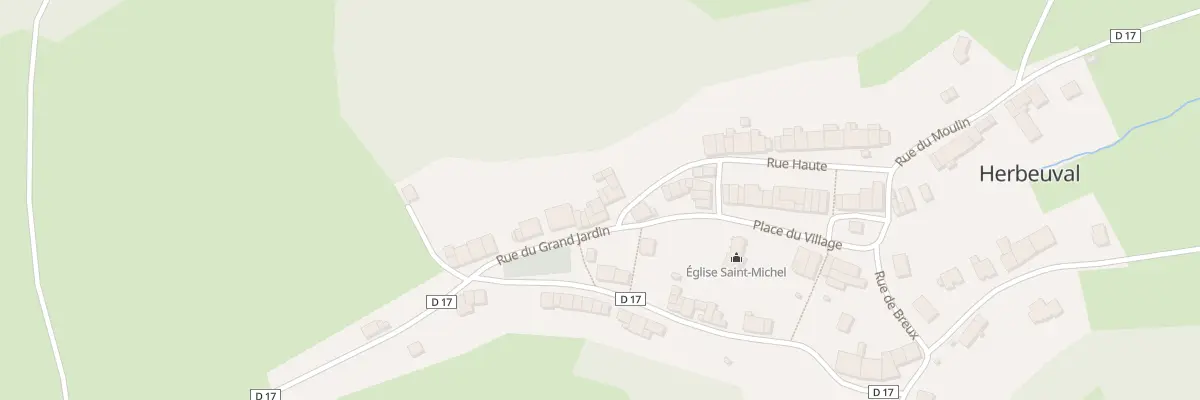 Plan du 2 Rue de la Creux à Herbeuval