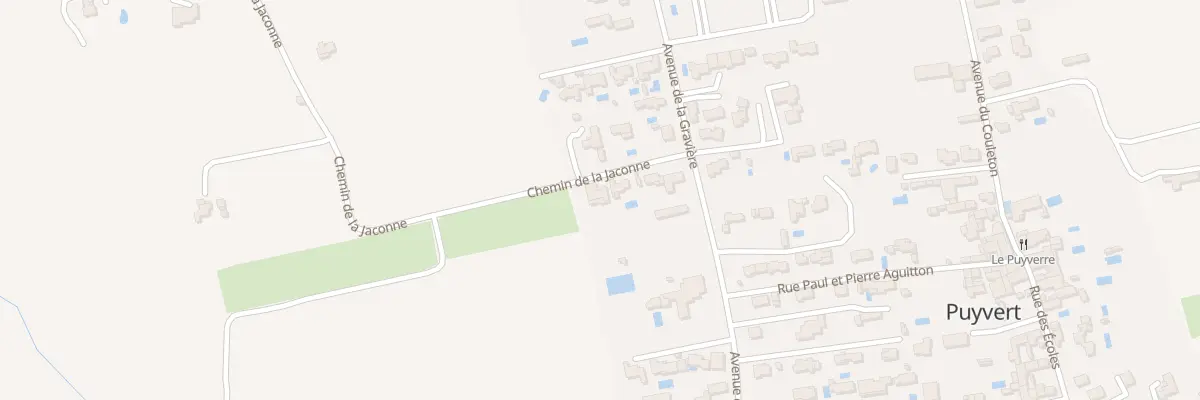 Plan du 7 Che de la Jaconne à Puyvert