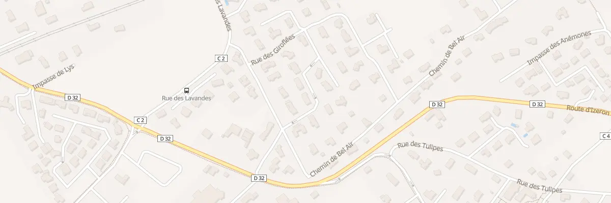 Plan du 1 Rue des Narcisses à Saint-Sauveur