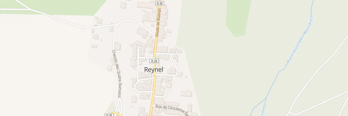 Plan du 13 Rue du Pillet Vert à Reynel