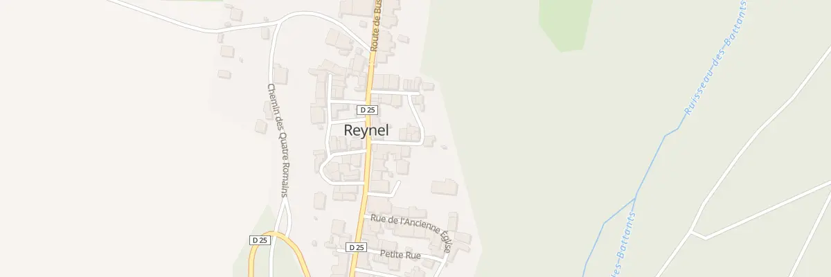 Plan du 6 Rue du Pillet Vert à Reynel