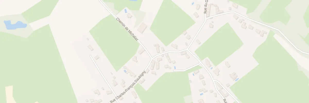 Plan du 841 Rue Charles Francois Daubigny à Optevoz
