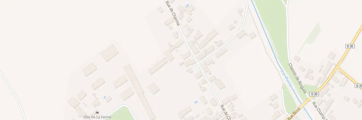 Plan du 20 Rue de Charme aux Maillys
