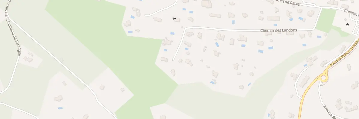 Plan du 6865 Che des Landons à Éguilles