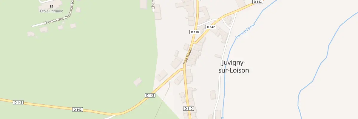 Plan du 2 Rte de Stenay à Juvigny-sur-Loison