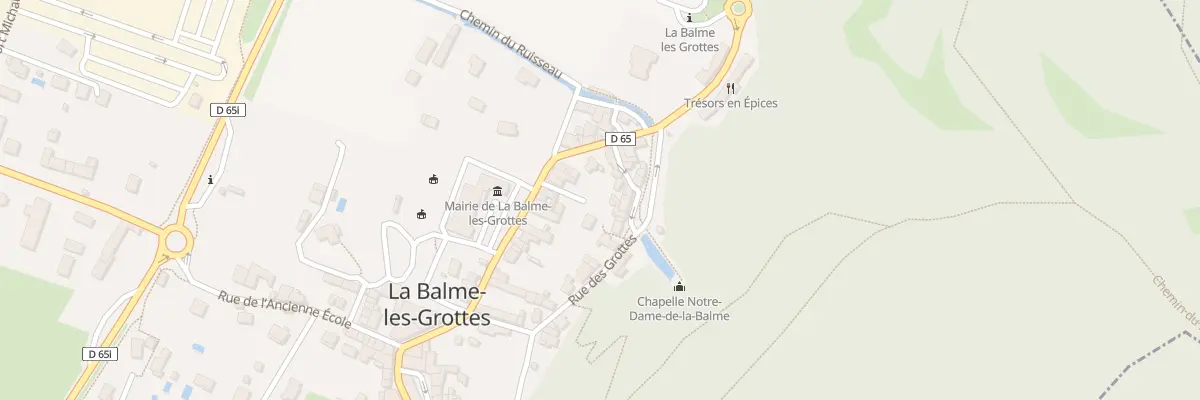 Plan du 12 Rue Noire à La Balme-les-Grottes