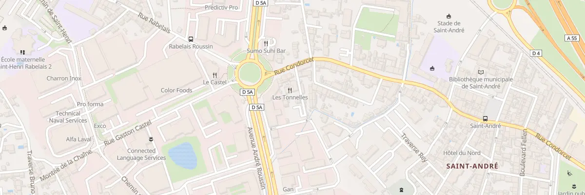 Plan du 121 Rue condorcet à Marseille 16e Arrondissement