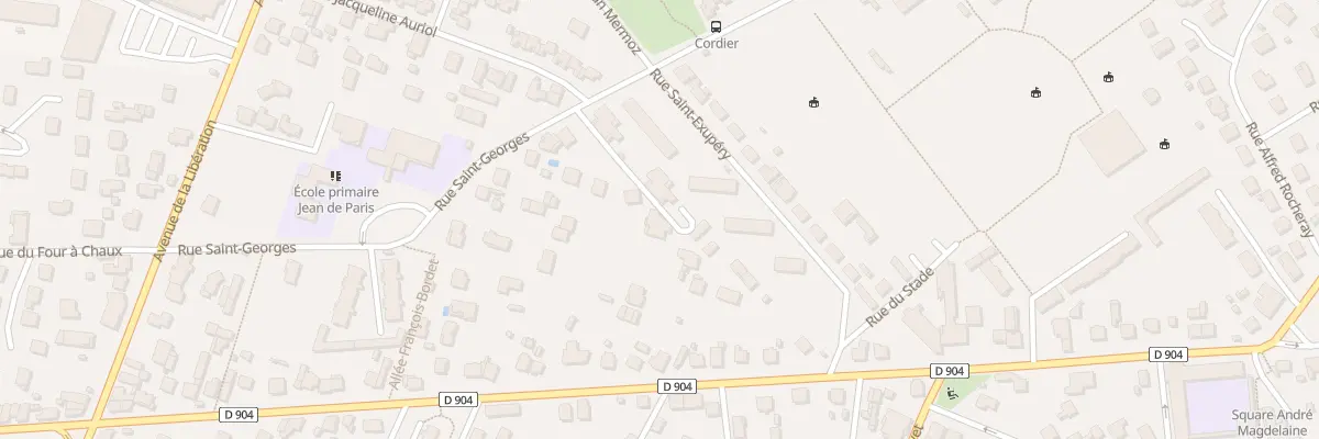 Plan du 1T Rue Saint Georges à Ambérieu-en-Bugey