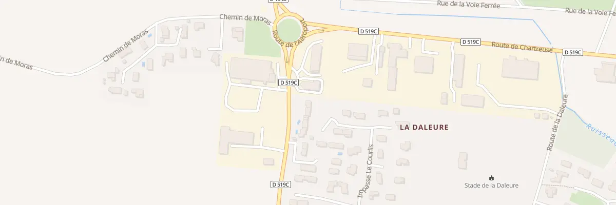 Plan du 24 Che de Cours à Saint-Étienne-de-Saint-Geoirs