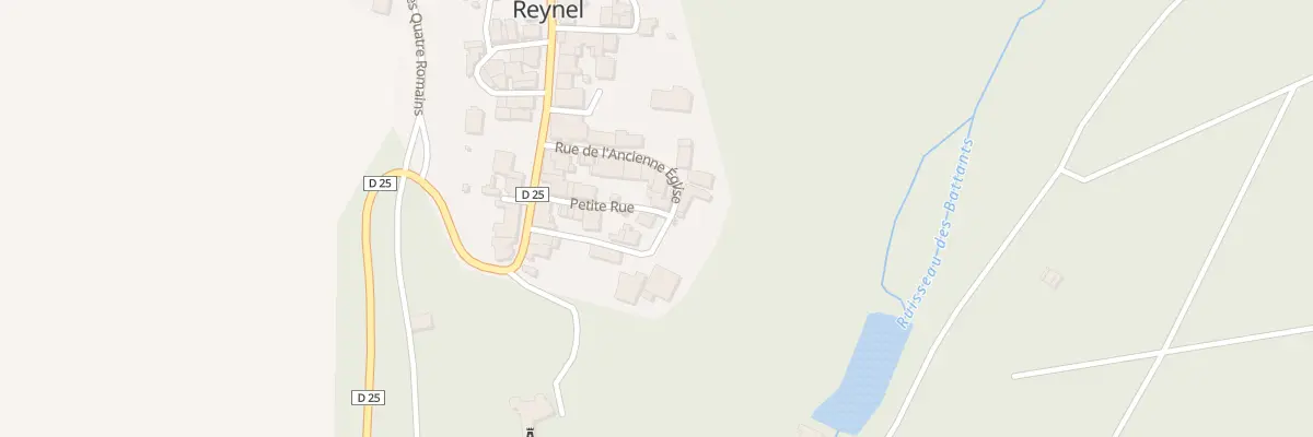Plan du 8 Rue des Pretres à Reynel