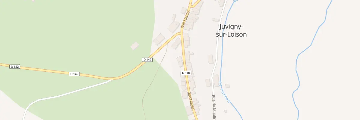 Plan du 2 Rue Haute à Juvigny-sur-Loison