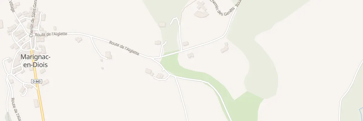 Plan du 5112 Les Clos à Marignac-en-Diois
