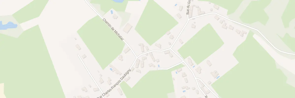 Plan du 851 Rue Charles Francois Daubigny à Optevoz