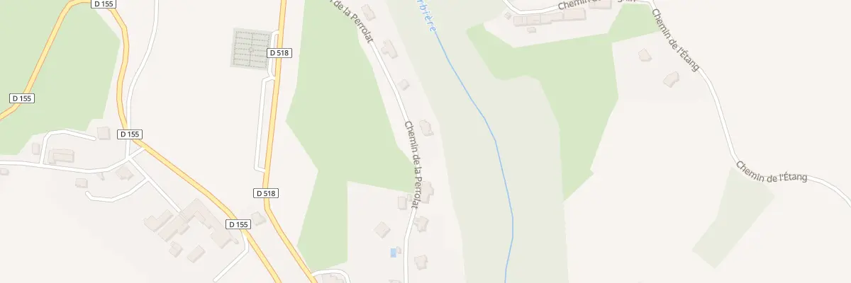 Plan du 6061 Les Marais à Varacieux