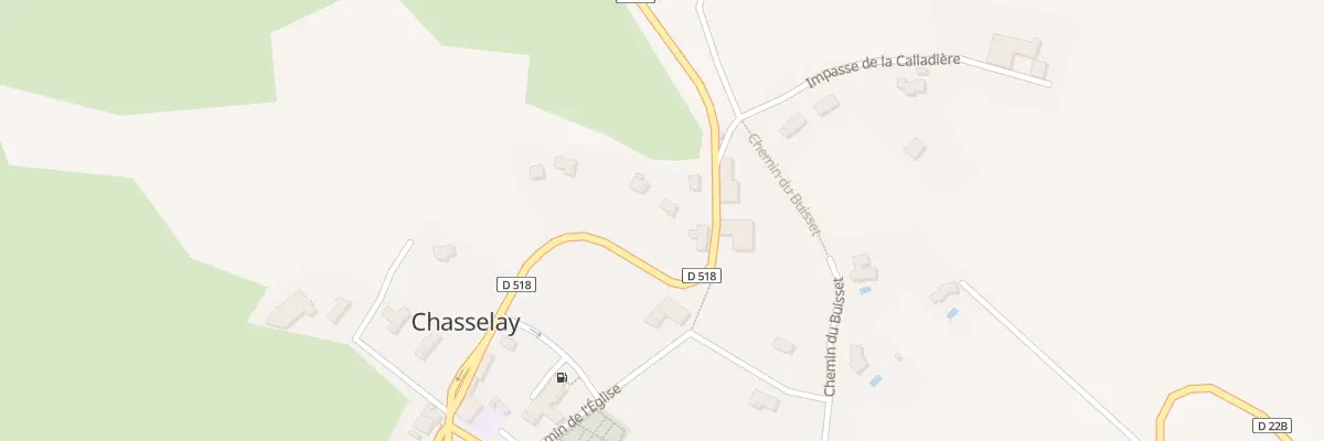 Plan du 257 Rte de Toutes Aures à Chasselay
