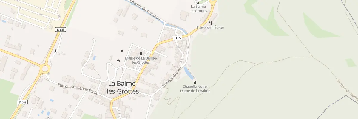 Plan du 10 Rue Noire à La Balme-les-Grottes
