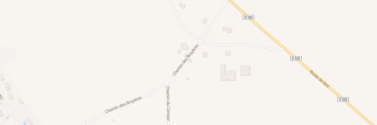 Plan du 936 Chem des Bruyeres à Châteauvilain