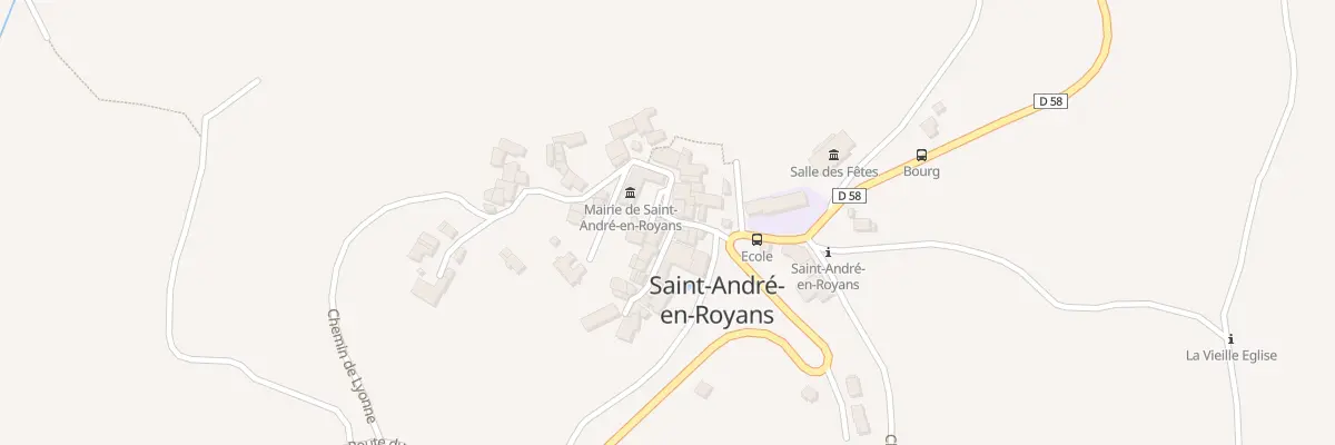 Plan du 5067 Le Bourg à Saint-André-en-Royans
