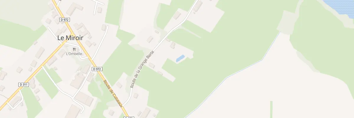 Plan du 228 Rte de la Grange Berte au Miroir