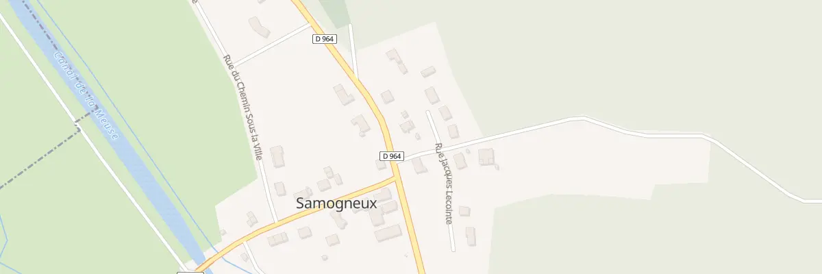 Plan du 2B Rue de la Departementale N/964 à Samogneux
