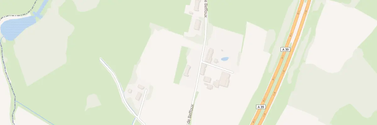 Plan du 911 Rte de Beffoux au Miroir