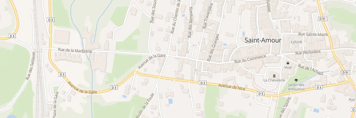 Plan du 35 Rue de Bresse à Doucier