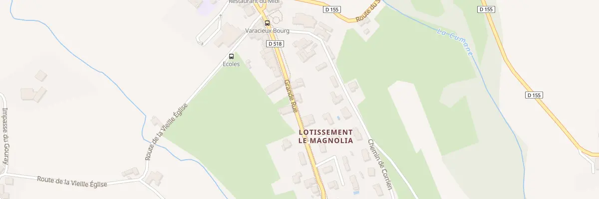 Plan du 5145 Le Village à Varacieux