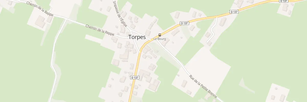 Plan du 14 Pl du Monument à Torpes