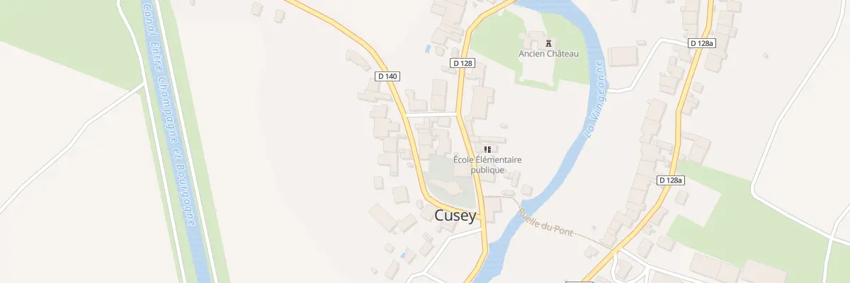 Plan du 5083 Village à Cusey