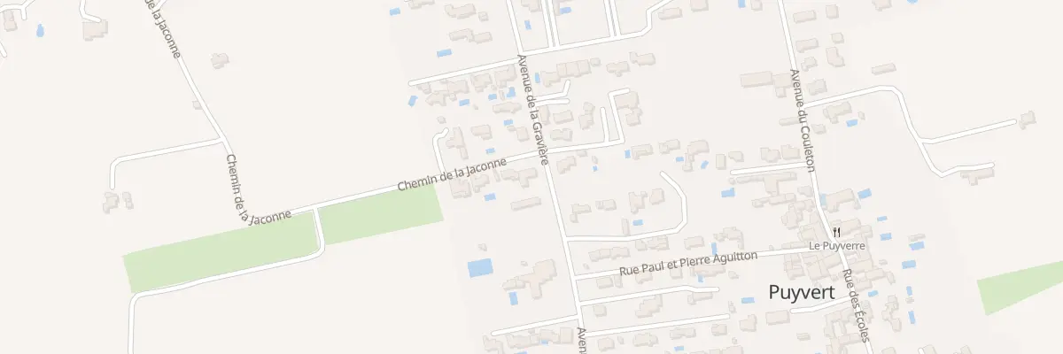 Plan du 5329F Che de la Jaconne à Puyvert