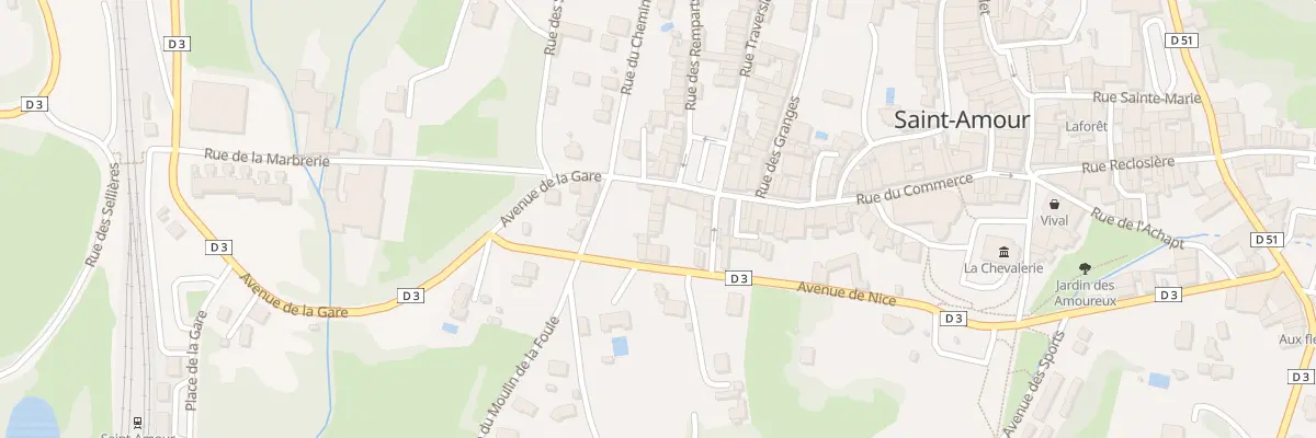 Plan du 31 Rue de Bresse à Saint-Amour