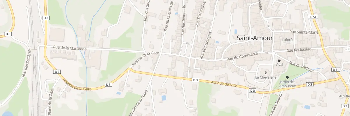 Plan du 31 Rue de Bresse à Doucier