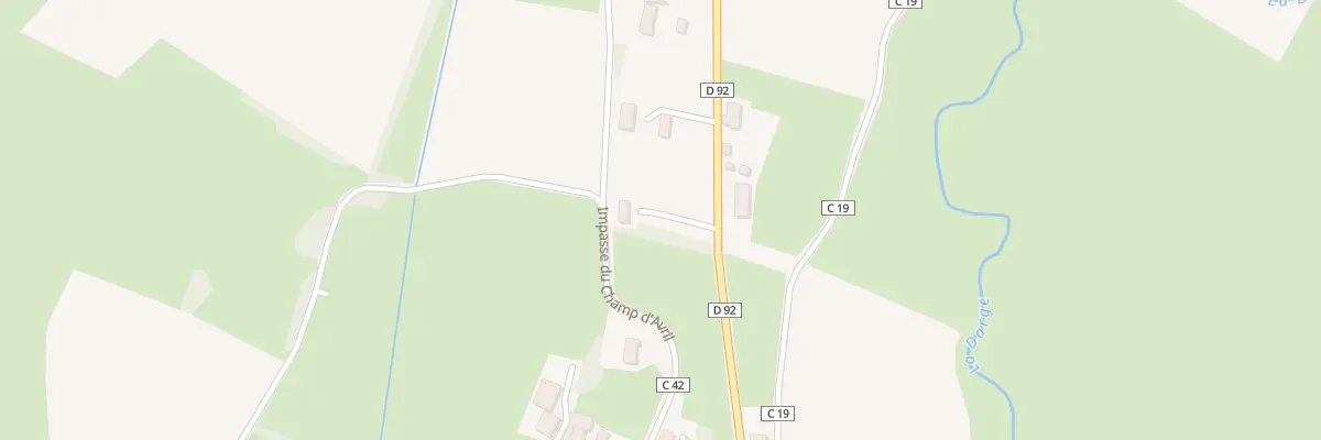 Plan du 1470 Rte de Louhans à Chapelle-Voland