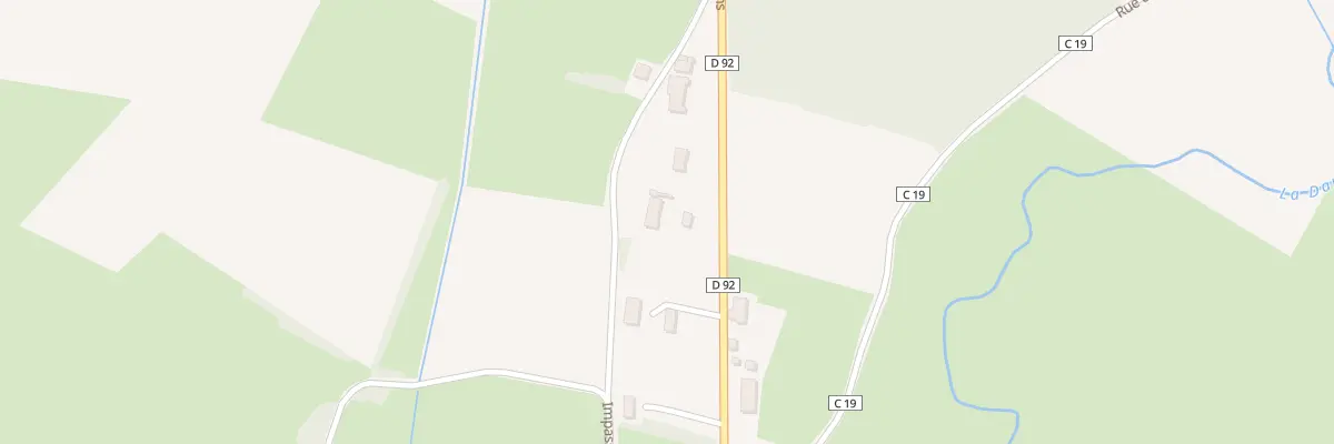 Plan du 1324 Rte de Louhans à Chapelle-Voland