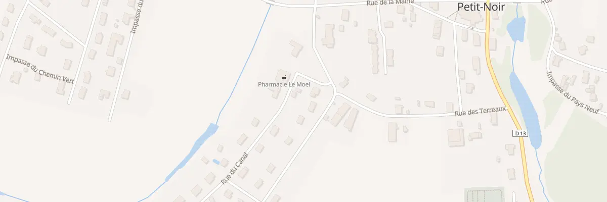 Plan du 4 Rue du Mératon à Petit-Noir