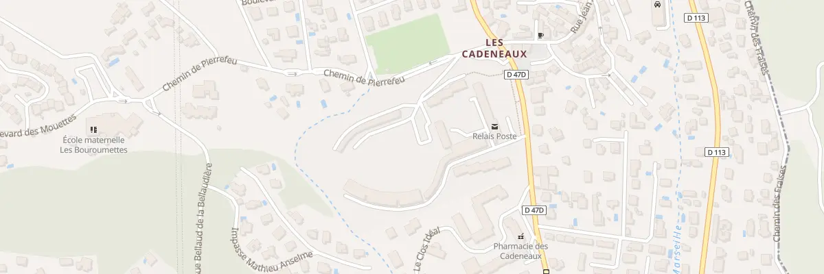 Plan du 9001 Res Les Sauges aux Pennes-Mirabeau