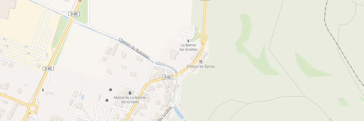 Plan du 13 Rte de Lagnieu à La Balme-les-Grottes