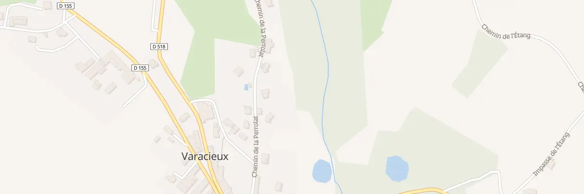 Plan du 6016 Le Village à Varacieux