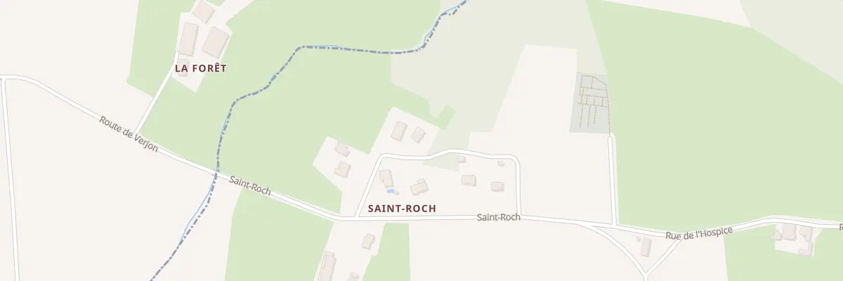 Plan du 98 Che de la Chapelle à Verjon