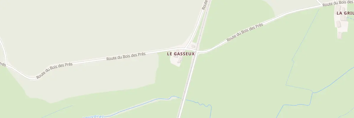Plan du 23 Rte du Bois des Prés à Joudes