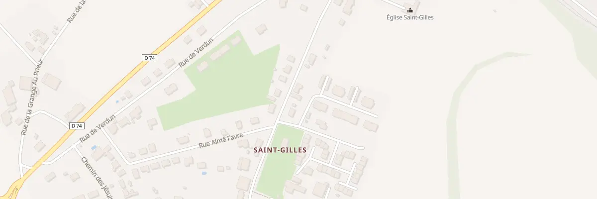 Plan du 326 Rue de Champagne à Langres