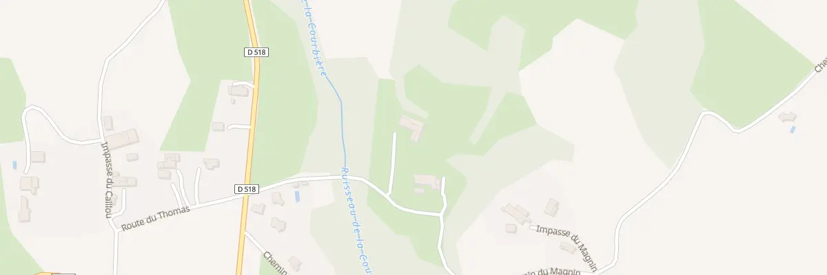 Plan du 5055 Le Magnin à Varacieux