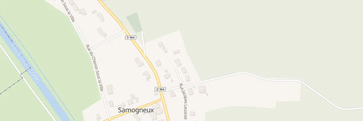 Plan du 4 Rue Jacques Lecointe à Samogneux