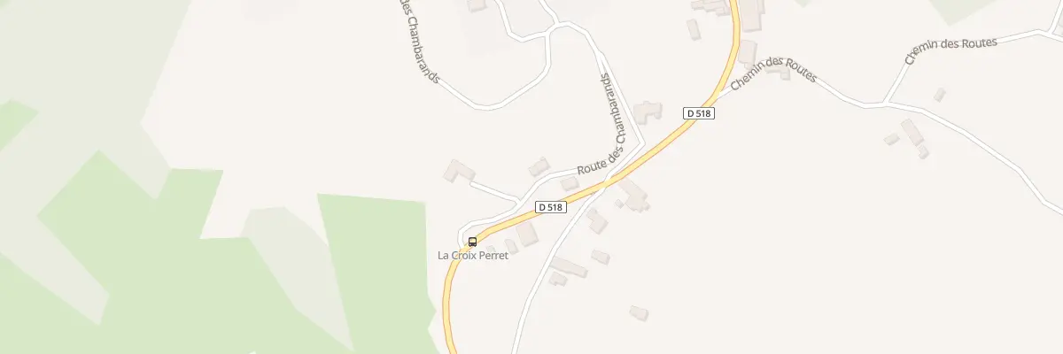 Plan du 105 Rte des Chambarands à Chasselay