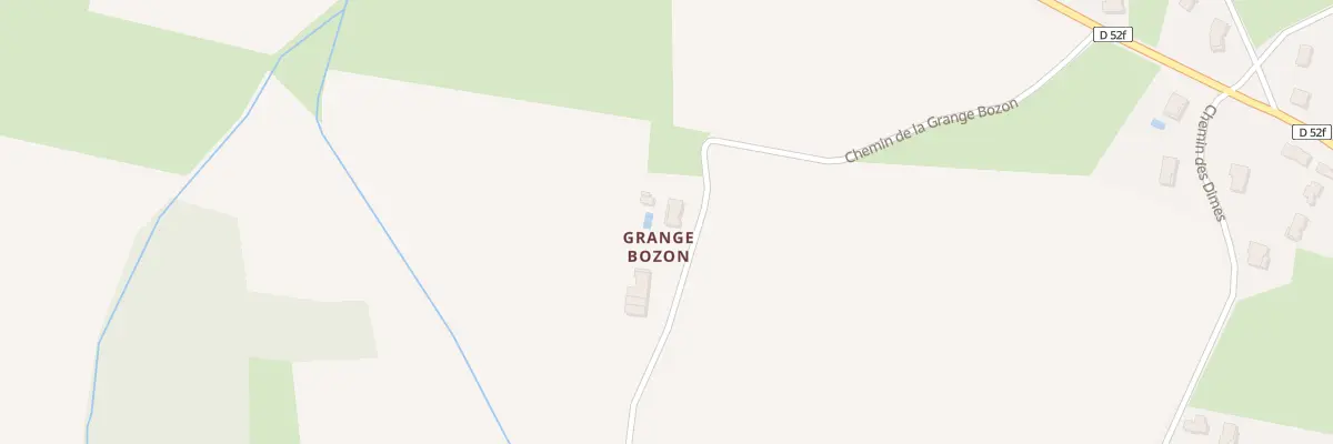 Plan du 374 Che de la Grange Bozon à Meillonnas